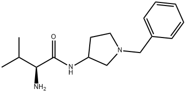 (S)-2-AMino-N-(1-benzyl-pyrrolidin-3-yl)-3-Methyl-butyraMide Struktur