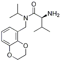 (S)-2-AMino-N-(2,3-dihydro-benzo[1,4]dioxin-5-ylMethyl)-N-isopropyl-3-Methyl-butyraMide Struktur