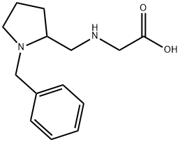 [(1-Benzyl-pyrrolidin-2-ylMethyl)-aMino]-acetic acid Struktur