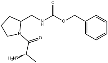 [1-((S)-2-AMino-propionyl)-pyrrolidin-2-ylMethyl]-carbaMic acid benzyl ester Struktur