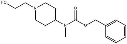 [1-(2-Hydroxy-ethyl)-piperidin-4-ylMethyl]-carbaMic acid benzyl ester Struktur