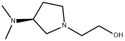 2-((S)-3-DiMethylaMino-pyrrolidin-1-yl)-ethanol Struktur