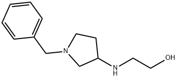 2-(1-Benzyl-pyrrolidin-3-ylaMino)-ethanol Struktur