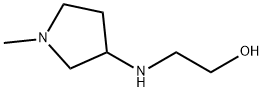 2-(1-Methyl-pyrrolidin-3-ylaMino)-ethanol Struktur