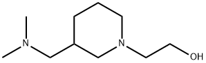 2-(3-DiMethylaMinoMethyl-piperidin-1-yl)-ethanol Struktur