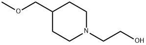 2-(4-MethoxyMethyl-piperidin-1-yl)-ethanol Struktur