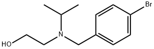 2-[(4-BroMo-benzyl)-isopropyl-aMino]-ethanol Struktur