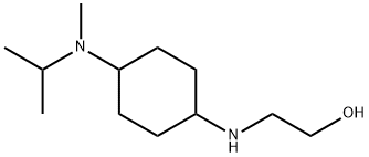 2-[4-(Isopropyl-Methyl-aMino)-cyclohexylaMino]-ethanol Struktur