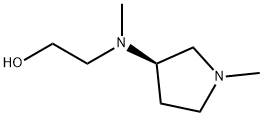 2-[Methyl-((R)-1-Methyl-pyrrolidin-3-yl)-aMino]-ethanol Struktur