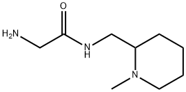 2-AMino-N-(1-Methyl-piperidin-2-ylMethyl)-acetaMide Struktur