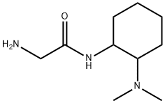 2-AMino-N-(2-diMethylaMino-cyclohexyl)-acetaMide Struktur