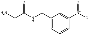 2-AMino-N-(3-nitro-benzyl)-acetaMide Struktur