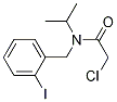 2-Chloro-N-(2-iodo-benzyl)-N-isopropyl-acetaMide Struktur