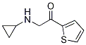 2-CyclopropylaMino-1-thiophen-2-yl-ethanone Struktur