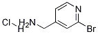 C-(2-BroMo-pyridin-4-yl)-MethylaMine hydrochloride Struktur