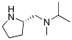 Isopropyl-Methyl-(S)-1-pyrrolidin-2-ylMethyl-aMine Struktur