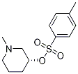 Toluene-4-sulfonic acid (R)-1-Methyl-piperidin-3-yl ester Struktur