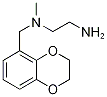 N*1*-(2,3-Dihydro-benzo[1,4]dioxin-5-ylMethyl)-N*1*-Methyl-ethane-1,2-diaMine Struktur