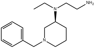 N*1*-((S)-1-Benzyl-piperidin-3-yl)-N*1*-ethyl-ethane-1,2-diaMine Struktur