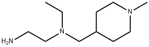 N*1*-Ethyl-N*1*-(1-Methyl-piperidin-4-ylMethyl)-ethane-1,2-diaMine Struktur