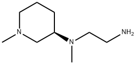 N*1*-Methyl-N*1*-((R)-1-Methyl-piperidin-3-yl)-ethane-1,2-diaMine Struktur