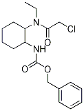 2-[(2-Chloro-acetyl)-ethyl-aMino]-cyclohexyl}-carbaMic acid benzyl ester Struktur