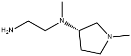 N*1*-Methyl-N*1*-((S)-1-Methyl-pyrrolidin-3-yl)-ethane-1,2-diaMine Struktur