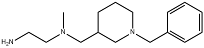 N*1*-(1-Benzyl-piperidin-3-ylMethyl)-N*1*-Methyl-ethane-1,2-diaMine Struktur