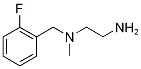 N*1*-(2-Fluoro-benzyl)-N*1*-Methyl-ethane-1,2-diaMine Struktur