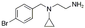 N*1*-(4-BroMo-benzyl)-N*1*-cyclopropyl-ethane-1,2-diaMine Struktur