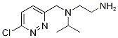 N*1*-(6-Chloro-pyridazin-3-ylMethyl)-N*1*-isopropyl-ethane-1,2-diaMine Struktur