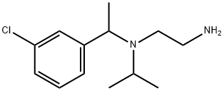 N*1*-[1-(3-Chloro-phenyl)-ethyl]-N*1*-isopropyl-ethane-1,2-diaMine Struktur