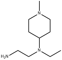 N*1*-Ethyl-N*1*-(1-Methyl-piperidin-4-yl)-ethane-1,2-diaMine Struktur