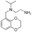 N*1*-(2,3-Dihydro-benzo[1,4]dioxin-5-ylMethyl)-N*1*-isopropyl-ethane-1,2-diaMine Struktur