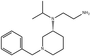 N*1*-((R)-1-Benzyl-piperidin-3-yl)-N*1*-isopropyl-ethane-1,2-diaMine Struktur