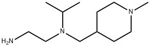 N*1*-Isopropyl-N*1*-(1-Methyl-piperidin-4-ylMethyl)-ethane-1,2-diaMine Struktur