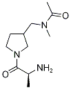 N-[1-((S)-2-AMino-propionyl)-pyrroidin-3-ylMethyl]-N-Methyl-acetaMide Struktur