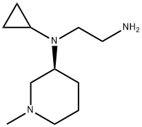 N*1*-Cyclopropyl-N*1*-((S)-1-Methyl-piperidin-3-yl)-ethane-1,2-diaMine Struktur