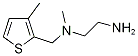 N*1*-Methyl-N*1*-(3-Methyl-thiophen-2-ylMethyl)-ethane-1,2-diaMine Struktur