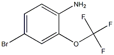 4-BroMo-2-(trifluoroMethoxy)aniline, 97% Struktur