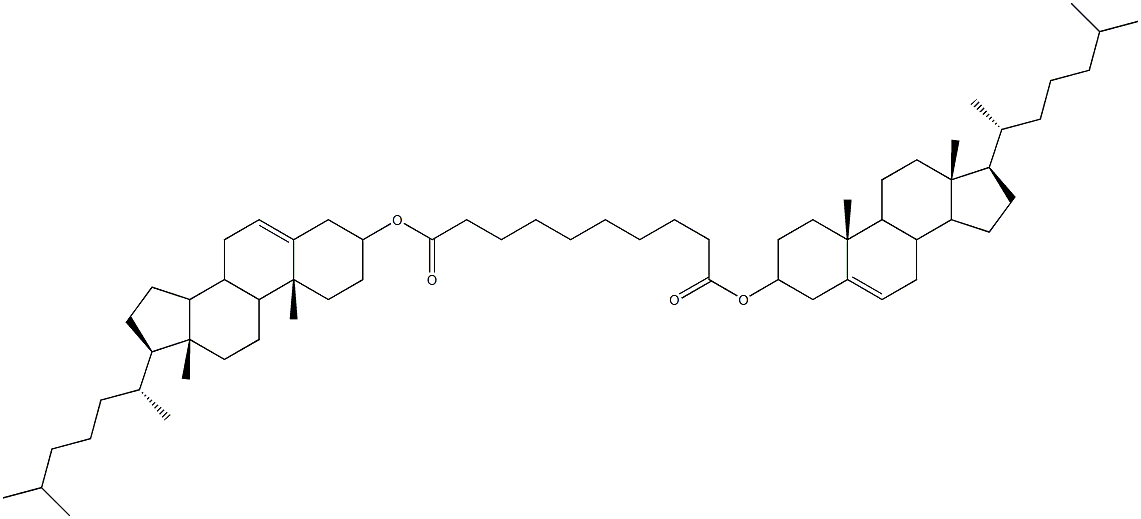 DICHOLESTERYL SEBACATE Struktur