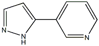 3-(1H-pyrazol-5-yl)pyridine Struktur