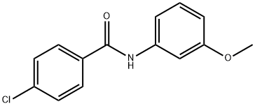 4-chloro-N-(3-methoxyphenyl)benzamide Struktur