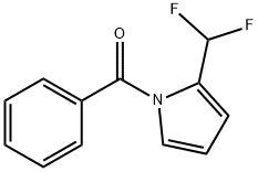 N-Benzoyl-2-(difluoromethyl)pyrrole Struktur