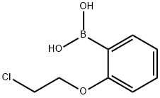 2-(2-Chloroethoxy)phenylboronic acid Struktur