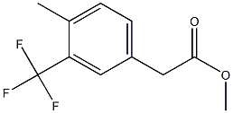 Methyl 4-Methyl-3-trifluoroMethylphenylacetate Struktur