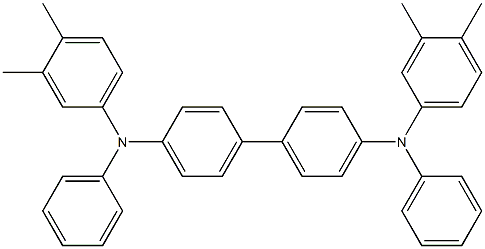 N,N'-Bis-(3,4-diMethylphenyl)-N,N'-bis-(phenyl)-benzidine Struktur