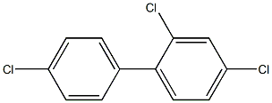 2.4.4'-Trichlorobiphenyl Solution Struktur