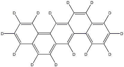 Dibenz[a,h]anthracene  (d14) Solution Struktur