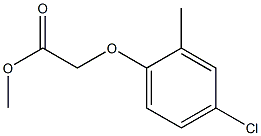 4-Chloro-o-tolyloxyacetic acid methyl ester Solution Struktur